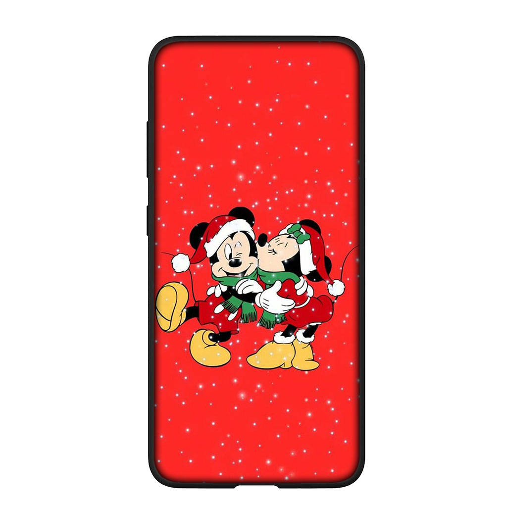 Case for Samsung Galaxy S25 S24 S23 iPhone 16 15 Xiaomi Redmi Note 14 13 12 16E 11 Pro Max OPPO Moto Huawei Anime Merry Christmas Mickey Minnie Cover