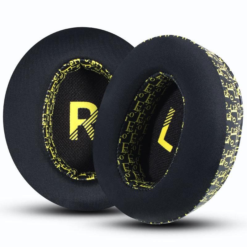 YAYINCC Replacement Printed ice silk fabric EarPads For Sony WH-CH710N WH-CH720N Headset Noise Cancelling Earmuff Repairing Part