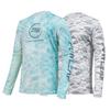 3D Printed Long Sleeved Fishing Shirt Breathable Quick Drying Comfortable Sweat Absorbing Top Outdoor Casual Protective Clothing