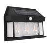 Solar Wall Light IP65 Waterproof Motion Sensing High Brightness Garden Lights for Outdoor Use