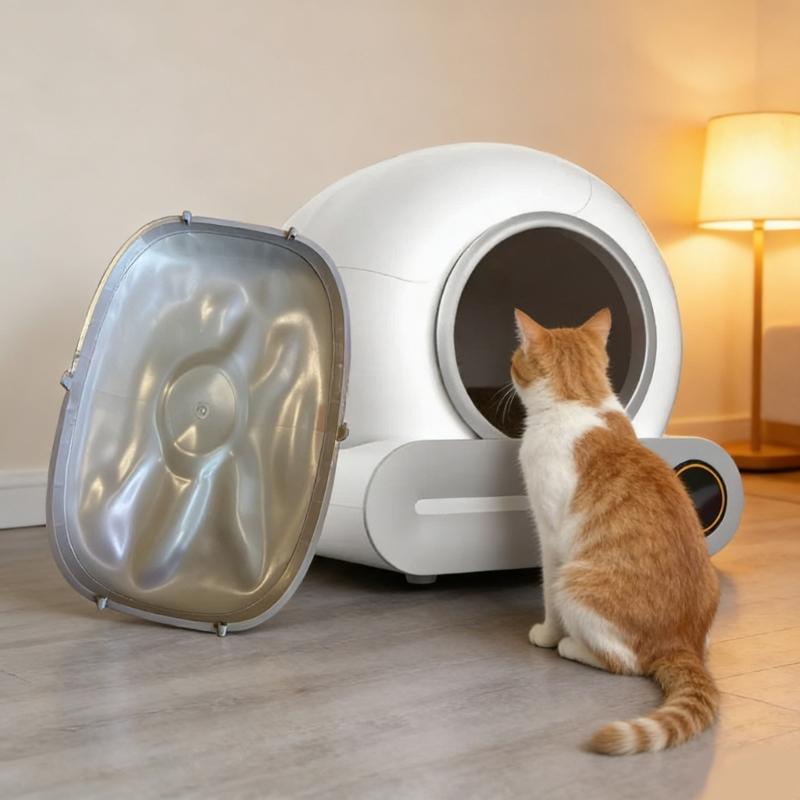 Wymienny wkład do kuwety automatycznej dla kota, Wodoodporna, szczelna mata zastępcza, Odporna na zarysowania