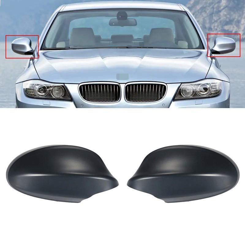 Protective Cover Door Mirror Shell Black Replace Accessories For BMW E90 E92 3 Series 2009-2012