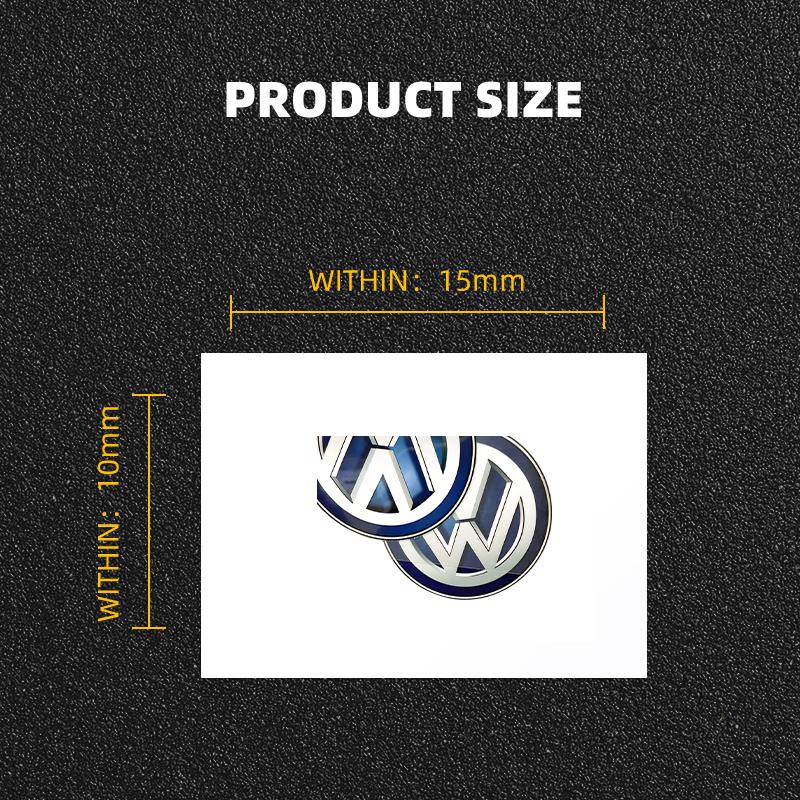 Golf MK6 MK7 MK8 2026 Hot For Volkswagen VW Car Stickers Fashion Car Stickers Cool Metal Car Logo Emblem Sticker Decal For Volks