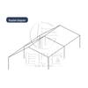 Mengdong Outdoor Training & Camping Command Tent
