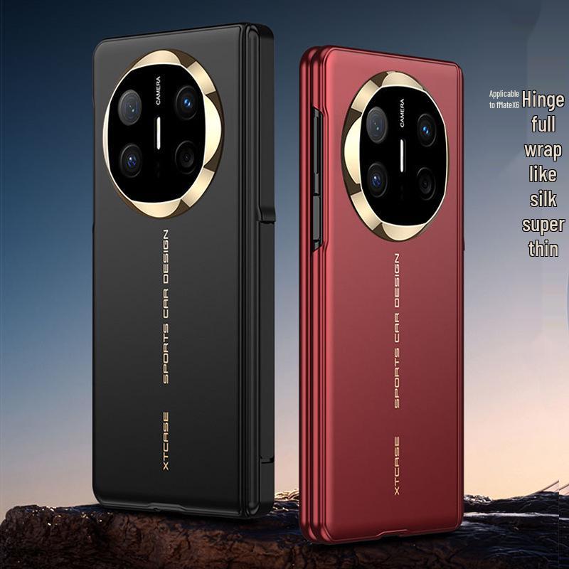 Huawei Mate X6 Ultra-Thin Magnetic Phone Case with Integrated Stand and Screen Film