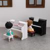 1 Set Dollhouse Cute Simulated Piano Furniture Model Toy Miniature Musical Instruments Doll House Playhouse Scene Accessories