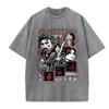 Game Clair Obscur Expedition  Graphic Vintage Washed T Shirt Men Women Clothing Fashion Oversized Cotton Short Sleeve Tshirts