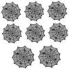 Round Spiders Webs Laces Placemat Soft Polyester Cobwebs Table Mats for Dining Ambiances