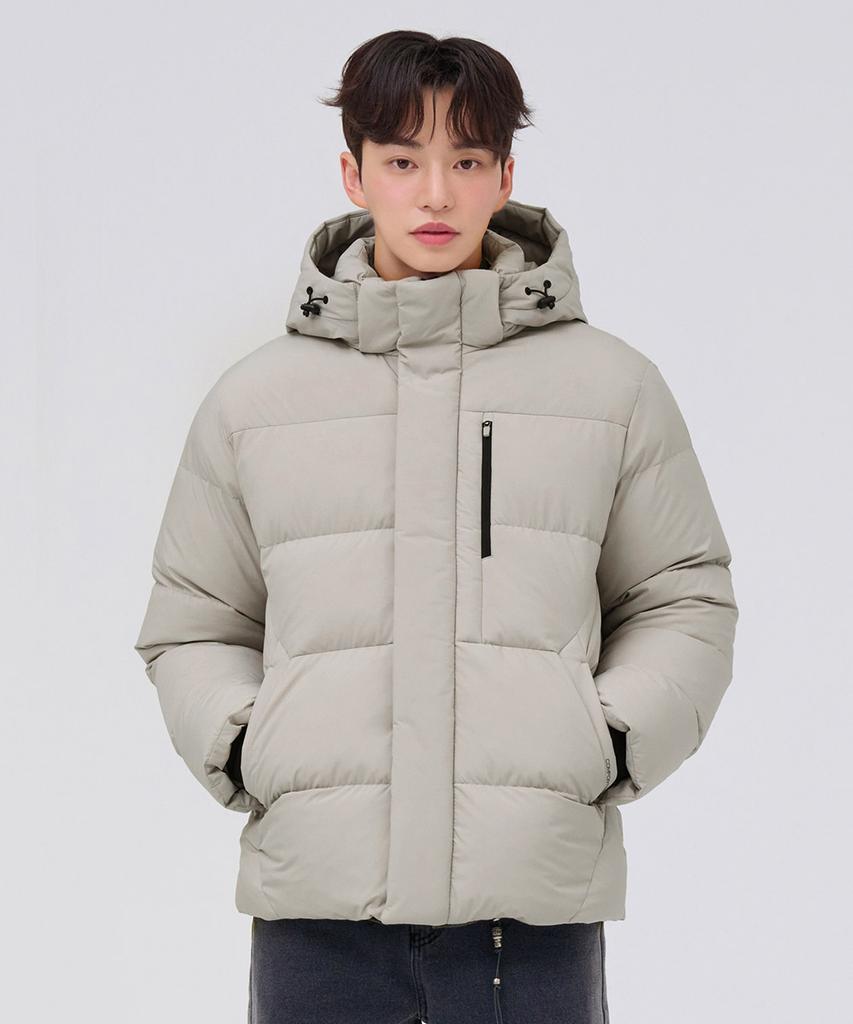 Chasecult Unisex Detachable Puffer Jumper - Beige