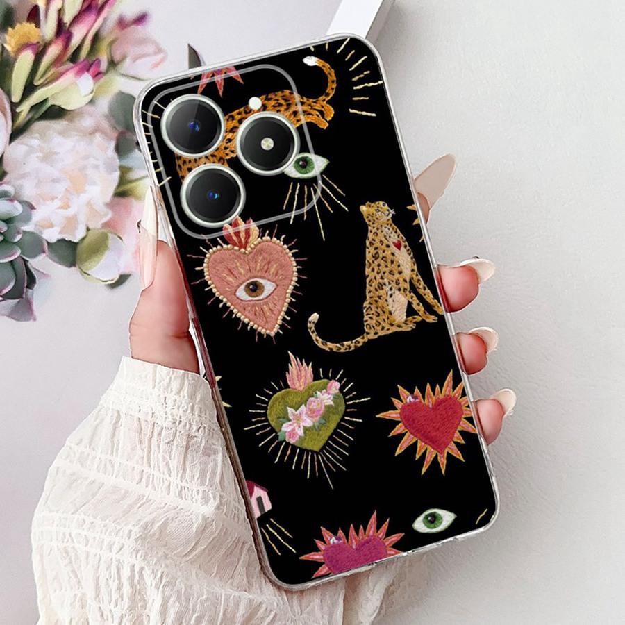 For OPPO Realme C61 C63 Case C 61 RMX3939 New design TPU Soft Silicone Shockproof Coque Funda For RealmeC63 C6 1 Phone Cover