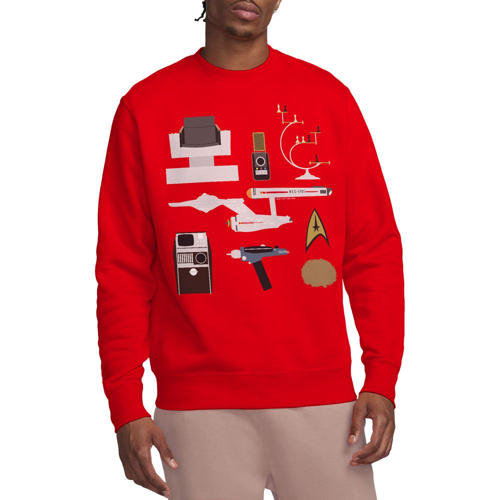 STAR TREK Unisex Adult The Original Series Gift Set Sweatshirt