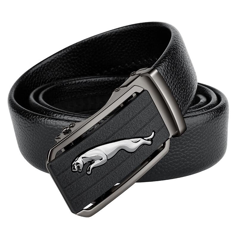 Men's Automatic Buckle PU Leather Belt