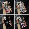 H-Harry Style Muzyczne Etui na Telefon Dla iPhone 17,16,15,14,13,12,11 Plus,Pro Max,XS,białe srebrne etui na telefon