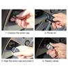 Digital Tire Pressure Gauge Wide Measurement Range LCD Display Air Pressure Tester for Car Motorcycle Truck Garage Repair Work