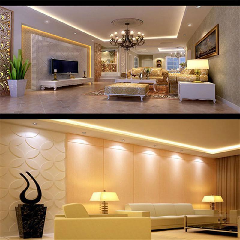 4 Types Dimmable Recessed LED Downlights 5W 7W 9W 12W 15W 18W COB LED Ceiling Lamp Spot Lights AC110-220V Round LED Panel Light