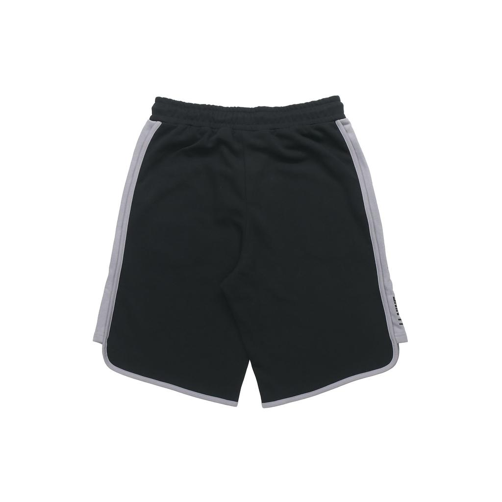 Li Ning Sports Fashion Series Side Panel Printed Loose Sports Casual Shorts Men Shorts Black AKSR285-2