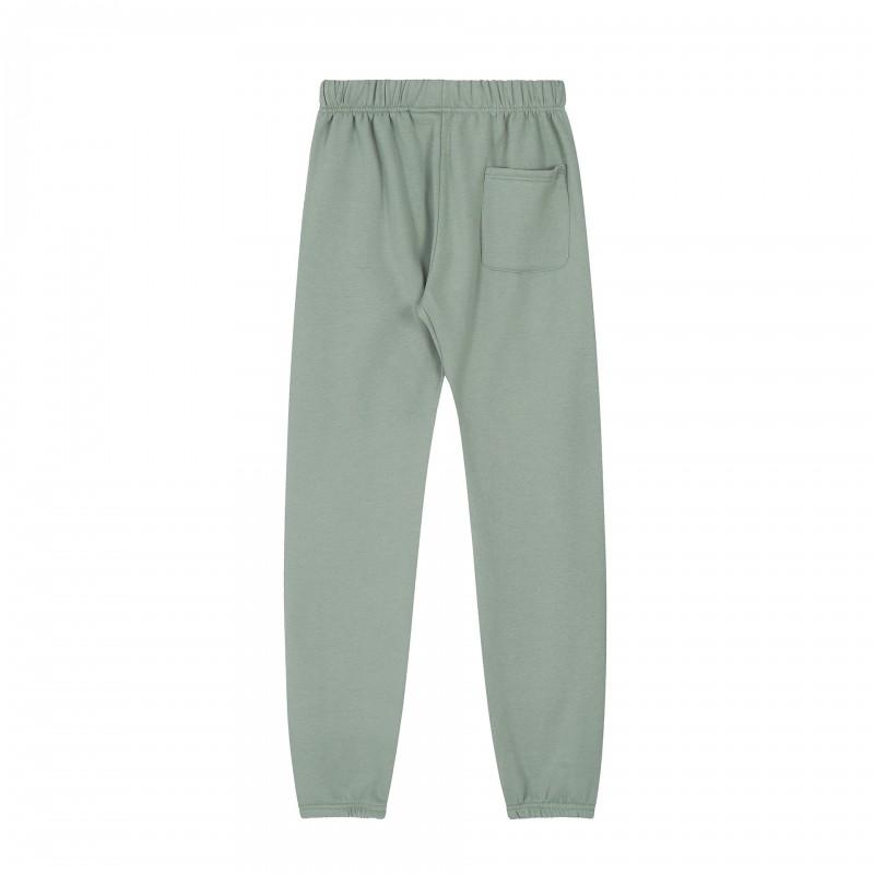 Mens Streetwear Essential Double-Row Letter Print Jogger Pants Winter Fleece-Lined Straight Cut Casual Trousers