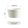 LEXIAOMAN Ceramic Pudding & Soufflé Baking Bowls
