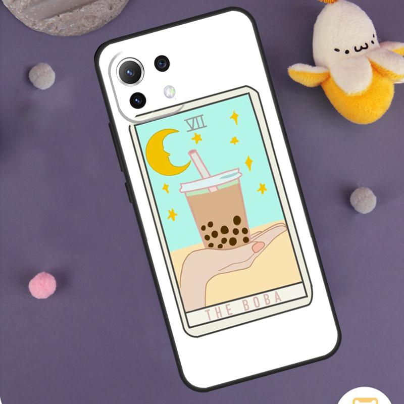 CAKE COFFEE The Boba Tarot Card Case For Xiaomi 15T Pro 13T 14T 14 15 Ultra 17 Pro Max POCO F8 Pro F5 F6 F7 X5 X6 X7 Cover
