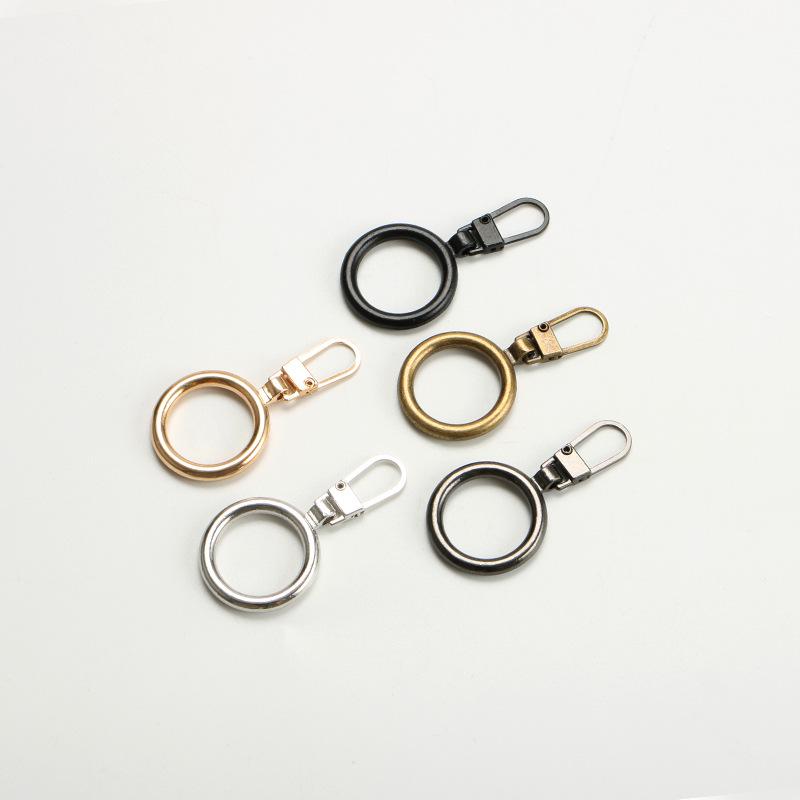 DIY Metal Zipper Pull Replacement for Bags and Clothing