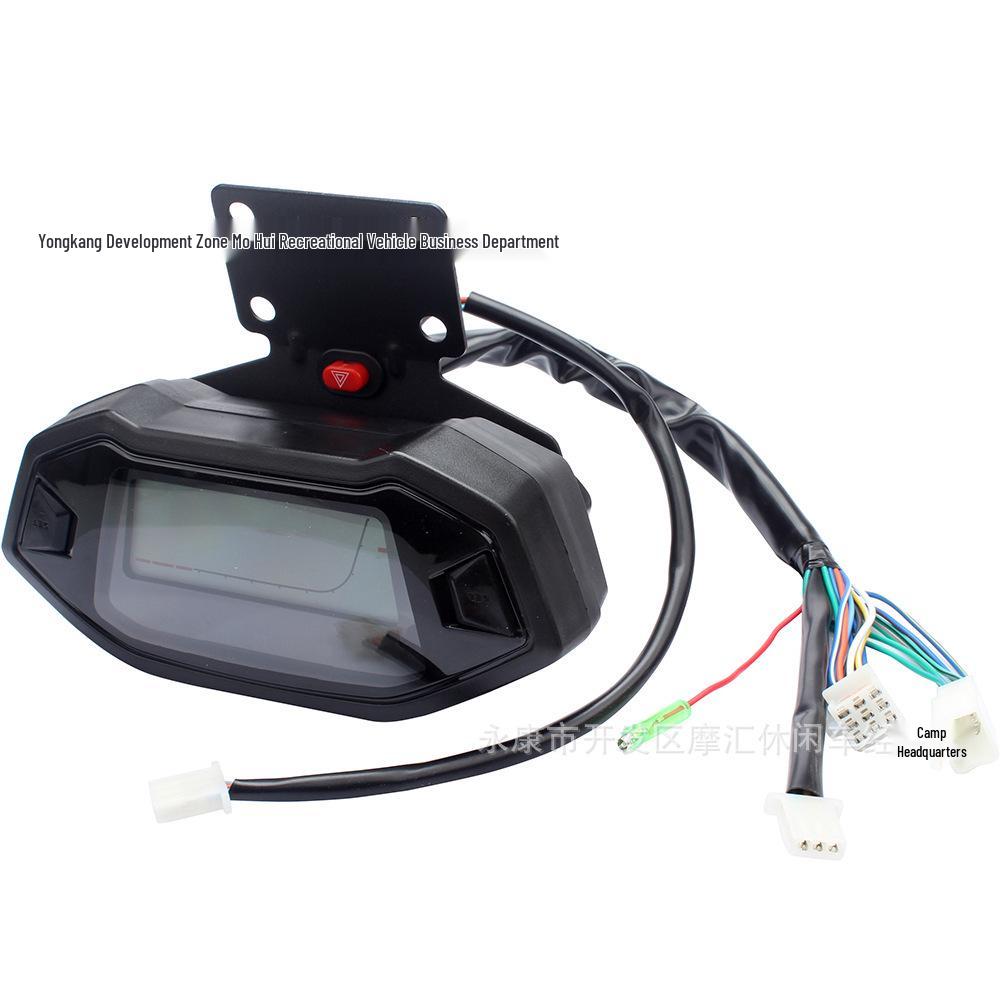 

ATV Beach Buggy LCD Speedometer & Odometer for 150-250CC with Gear Position Indicator. Other