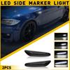 2PCS Smoked LED Fender Side Marker Light Sequential Turn Signal Lamp for BMW E90