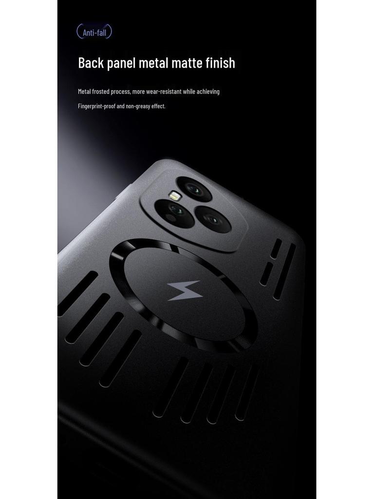 Honor 400 Magnetic Full Coverage Phone Case - Metallic Finish for Men and Women