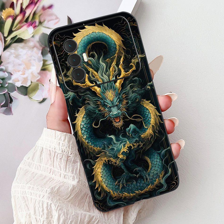 For Tecno Spark 8 Pro 8T 8P Elegant Floral Cat Phone Case For Tecno Spark8 8T 8P 8Pro Black Silicone Soft TPU Cases Bumpers