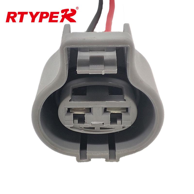 1/5/10PCS2 Pin Auto Waterproof Electronic Fan Connector Brake Booster Pump Assembly plug For Toyota Ford Focus Mazda 176142-2 1pcs