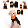 Halloween Small Dog Clothes Pet Sweater Warm Pumpkin Coat For Cute Puppies