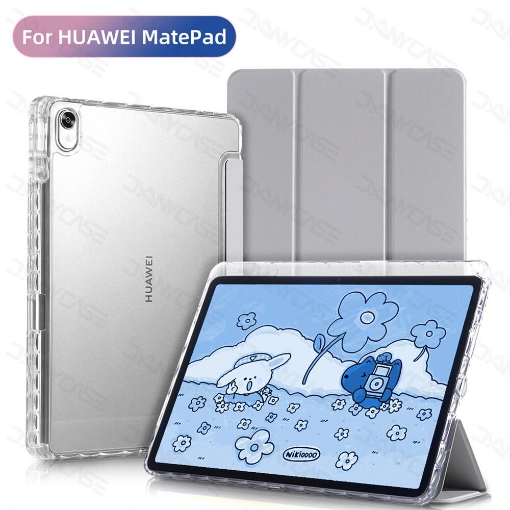 

Чехол для планшета HUAWEI MatePad SE 11 дюймов 2024 HUAWEI MatePad 11,5 дюймов Honor X9 11,5 Прозрачная задняя крышка с держателем для карандаша Простой щедрый корпус HUAWEI Matepad 11.5 inch серый