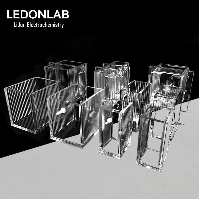 Leidun Acrylic H-Type Electrolytic Cell 600ml