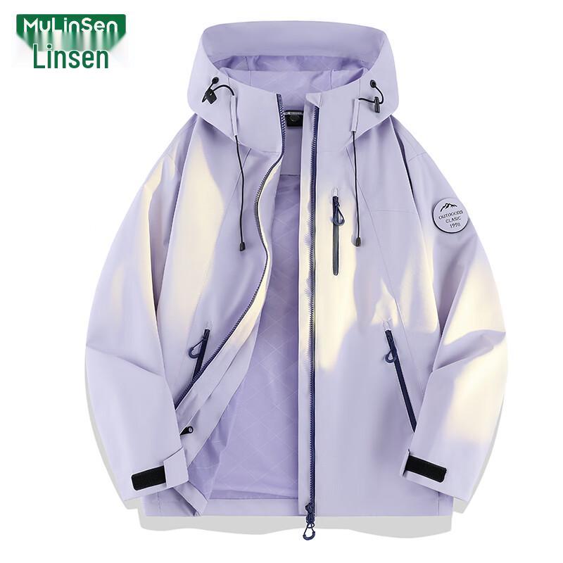 MULINSEN Women's Fall Outdoor Hooded Windbreaker