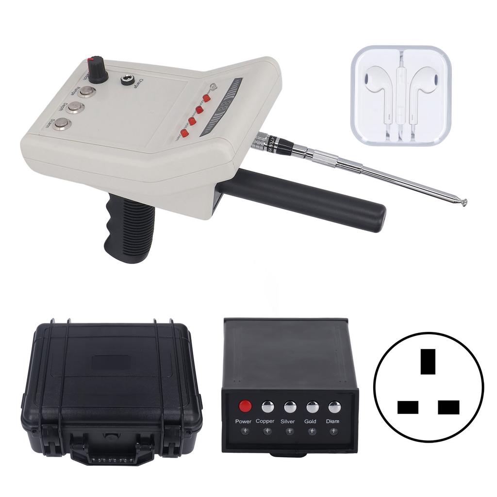1000 Meters Range Metal Locator Underground 15m Depth White Metal Detection Finder for Treasures