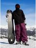 Ice Degree Unisex Waterproof Ski Pants - Violet, Heavy Duty, Multi-Pocket, Wear-Resistant