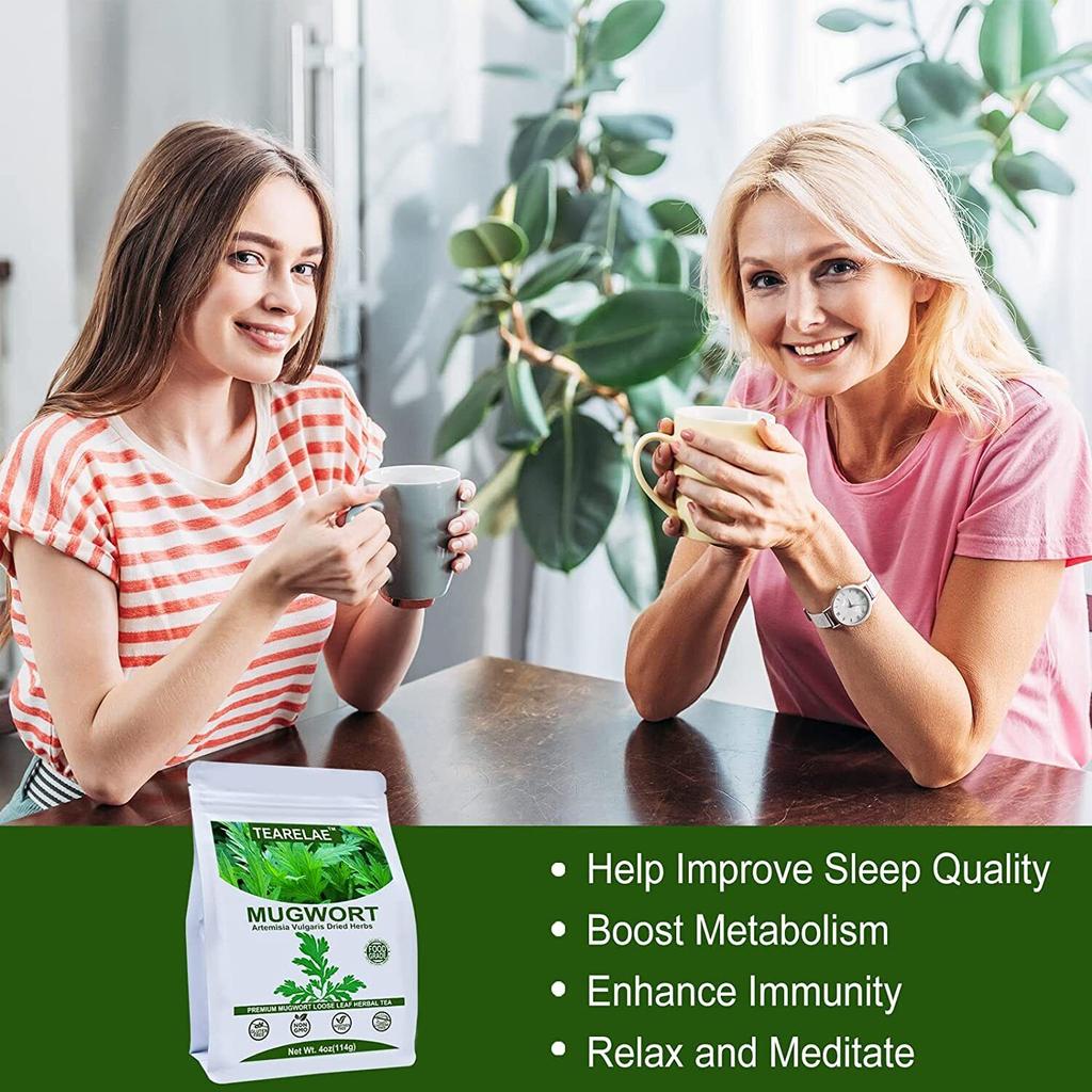 2023 Thé à l'armoise à feuilles séchées TEARELAE - Herbes sans OGM 114g