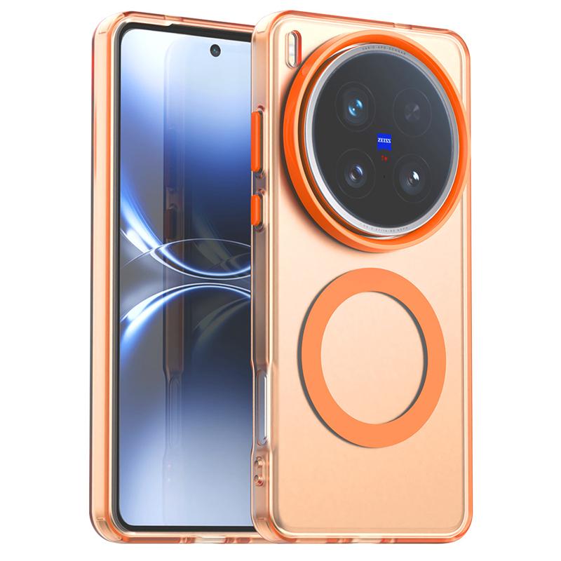 Průhledný kryt pro Vivo X200 Ultra Kryt pro Vivo X200 Ultra Magnetická adsorpce Bezdrátové nabíjení Kryt pro Vivo X200 Ultra Kryt