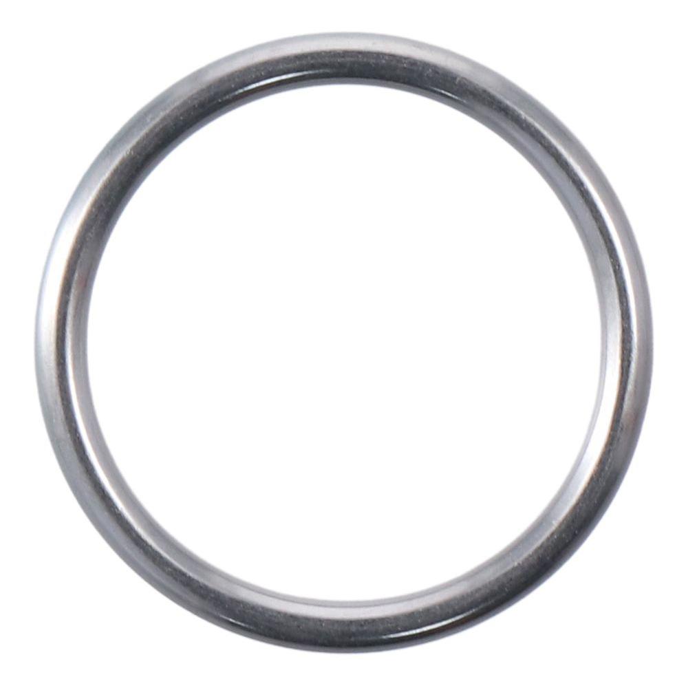 1Pc Rustproof 45mm Welded Steel Rings 304 Stainless Steel O-circle Ring Hang Round Ring Diving Pet Accessory чёрный