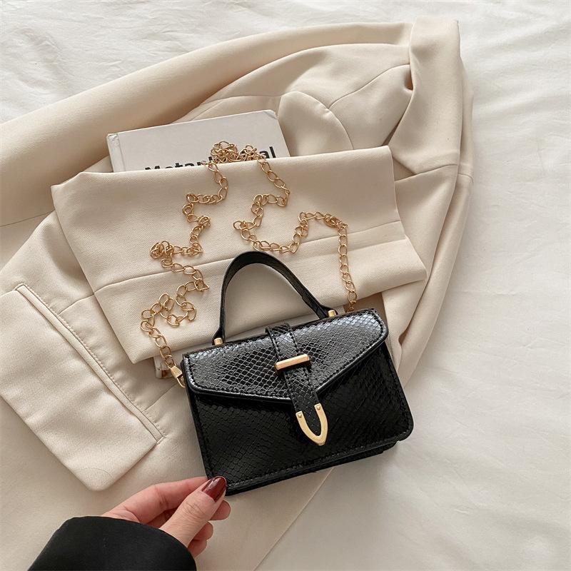 

Премиум сумка женская 2025 новая модная текстура портативная сумка через плечо простая чёрный