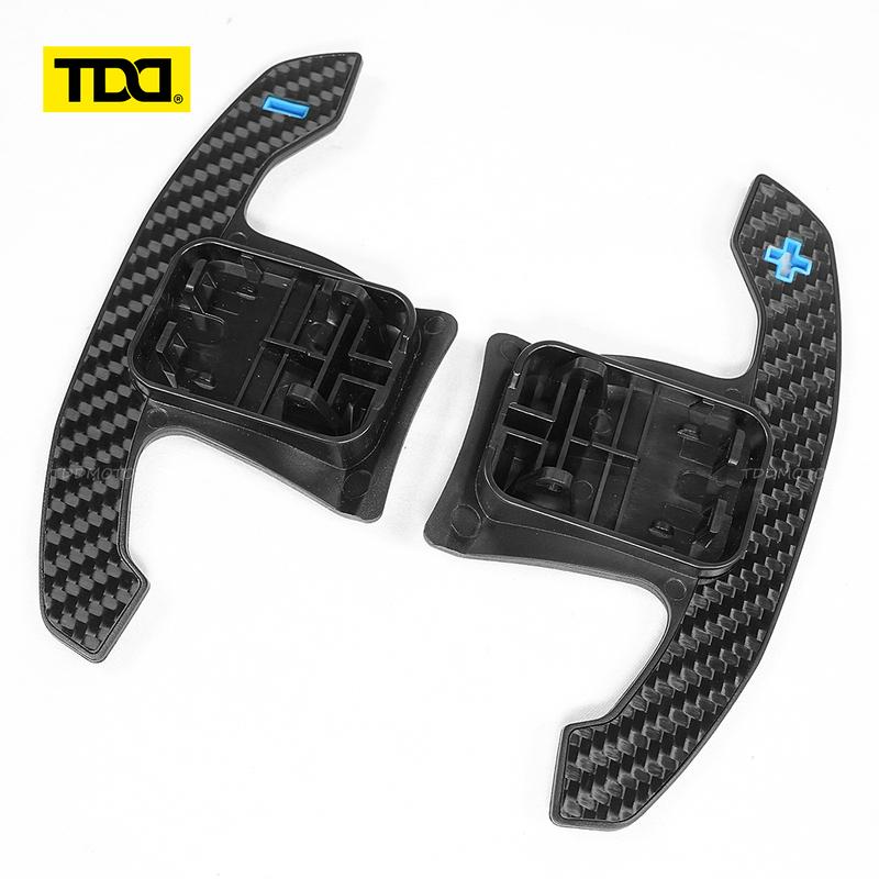 For BMW F20 F30 F32 F34 F36 F80 G20 G30 G05 G31 G38 G42 F30 F31 1 2 3 4 5 7 Series Carbon Fiber Steering Wheel Paddle Shifter