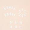 Solid Color Wearing Nail Art Piece Nail Art Piece Nail Art Patch Short Almond Fake Nail Almond Nail 30 Pieces