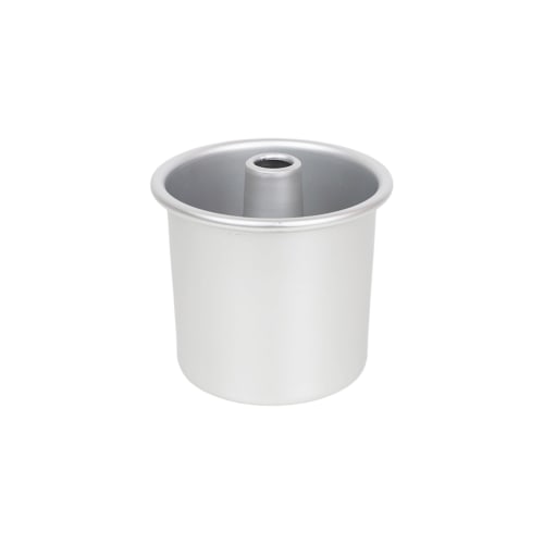 KASHIBAKER 10cm Aluminum Chiffon Cake Pan with Good Heat Conduction, Removable Bottom, Seamless Chiffon Cake Pan