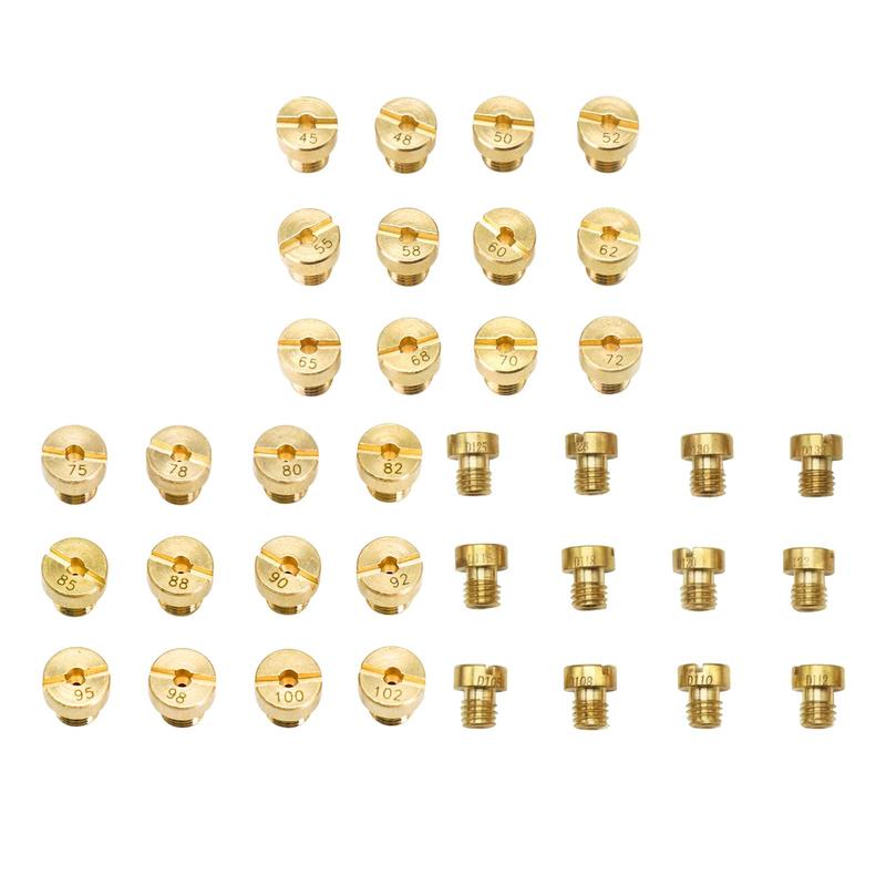 12x Carburetor Main Jet Kit Main Injector Nozzle Jet for Carb Phbg AD/DS