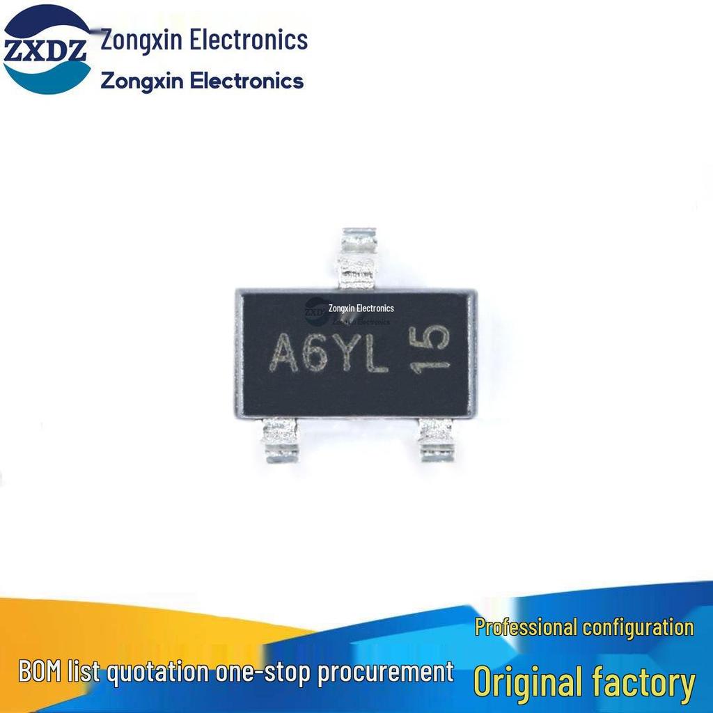 AO3406 N-channel 30V/3.6A SOT-23 Surface Mount MOSFET (5-Pack)