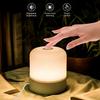 Touch Bedside Lamp LED Touch Bedside Lamp 3-Tone Light (Warm/White/Natural) with USB Charging, Soft Eye Protection, Portable Mini Night Light