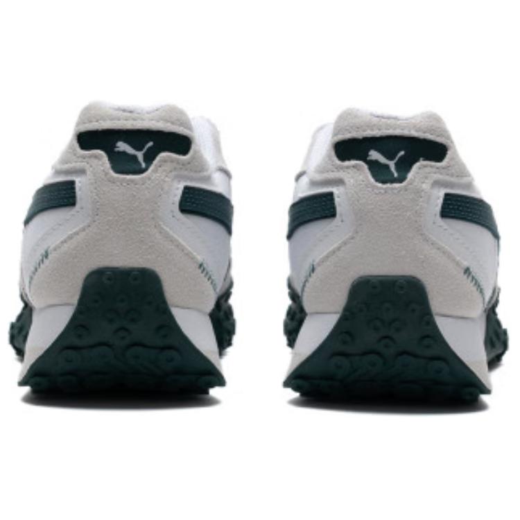 Puma Blktop Rider Pop Bequeme Low-Top Freizeitschuhe Unisex Sneaker Hellgrün 393866-07