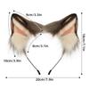 Cute Cat Ear Headband Plush Headpieces Comfortable Hair Accessory for Women and Girls Party Headwear Funny Hairband