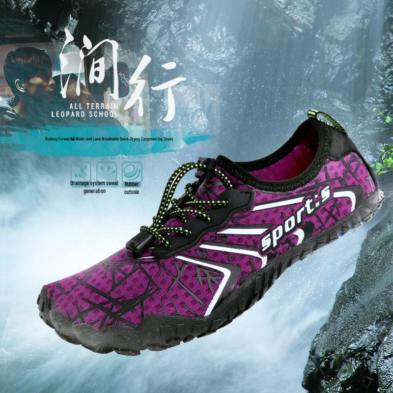 Unisex Outdoor Soft Sole Swimming and Hiking Shoes for Beach and Snorkeling.