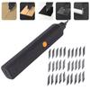 Ultrasonic Cutter Set Handheld 40KHz 30W Accurate Cutting Machine for 3D Prints Plastic Wood Resin