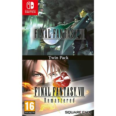 Final Fantasy VII VIII Remastered Pacote Duplo Final Fantasy 7 8 Pacote Duplo (Nintendo Switch) & (Versão de importação) & [Usado]